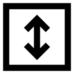 Arrow Up Down Square SVG Icon